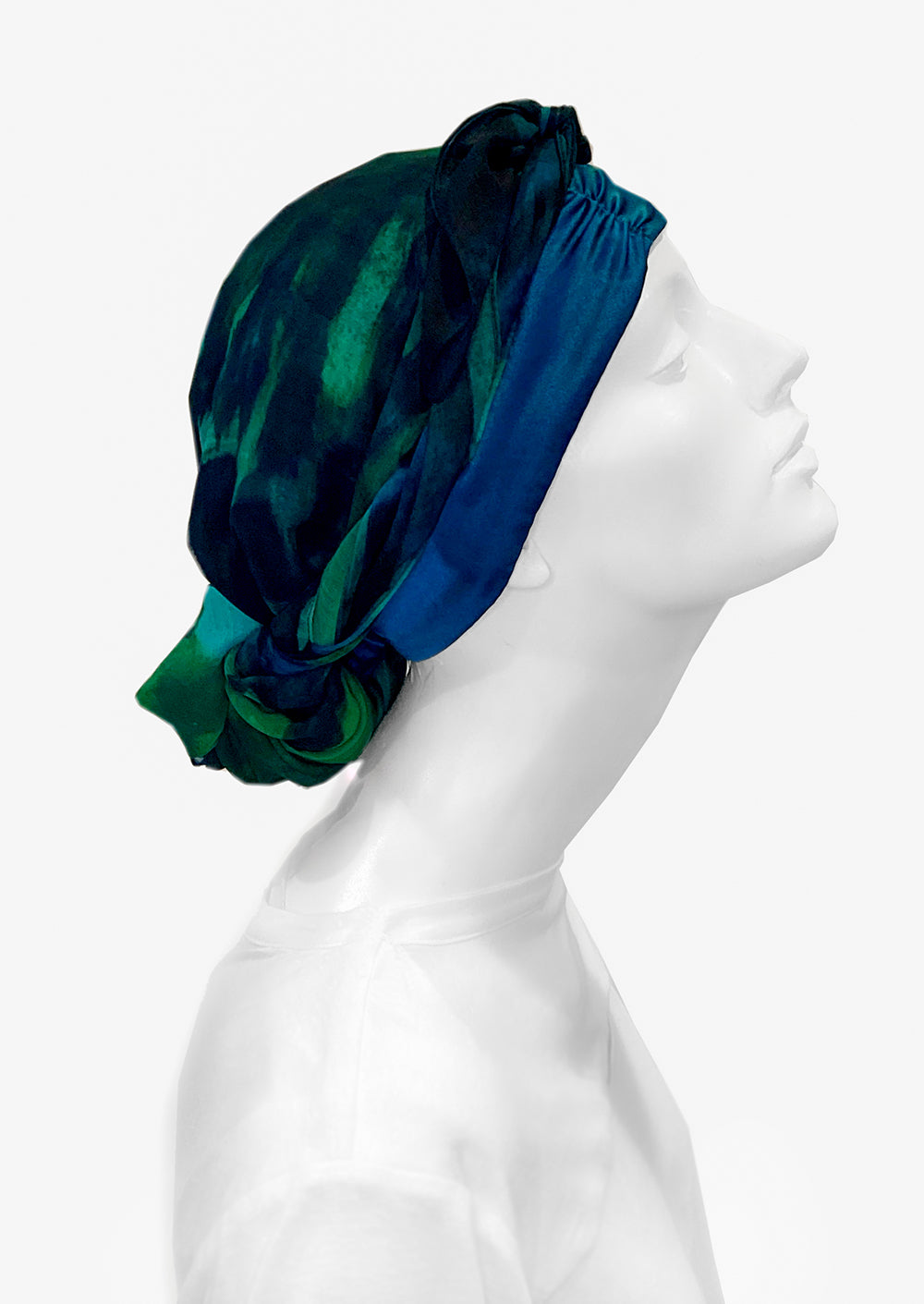 Fine Art Headscarf ~Peacock