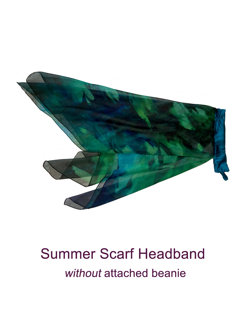 Fine Art Headscarf ~Peacock